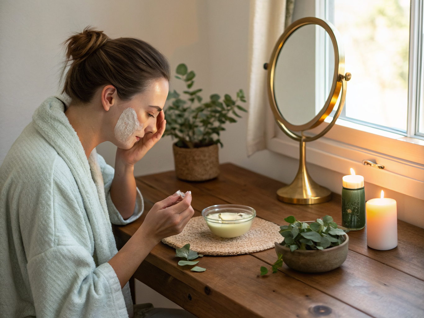 Founder of MO Mentioned It curating wellness products